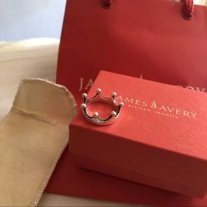 James Avery princess crown ring